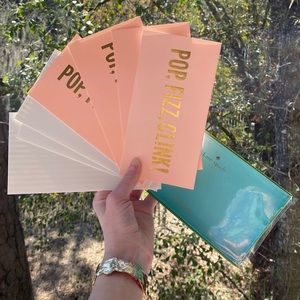 Kate Spade Pop Fizz Clink New Year Holiday Cards